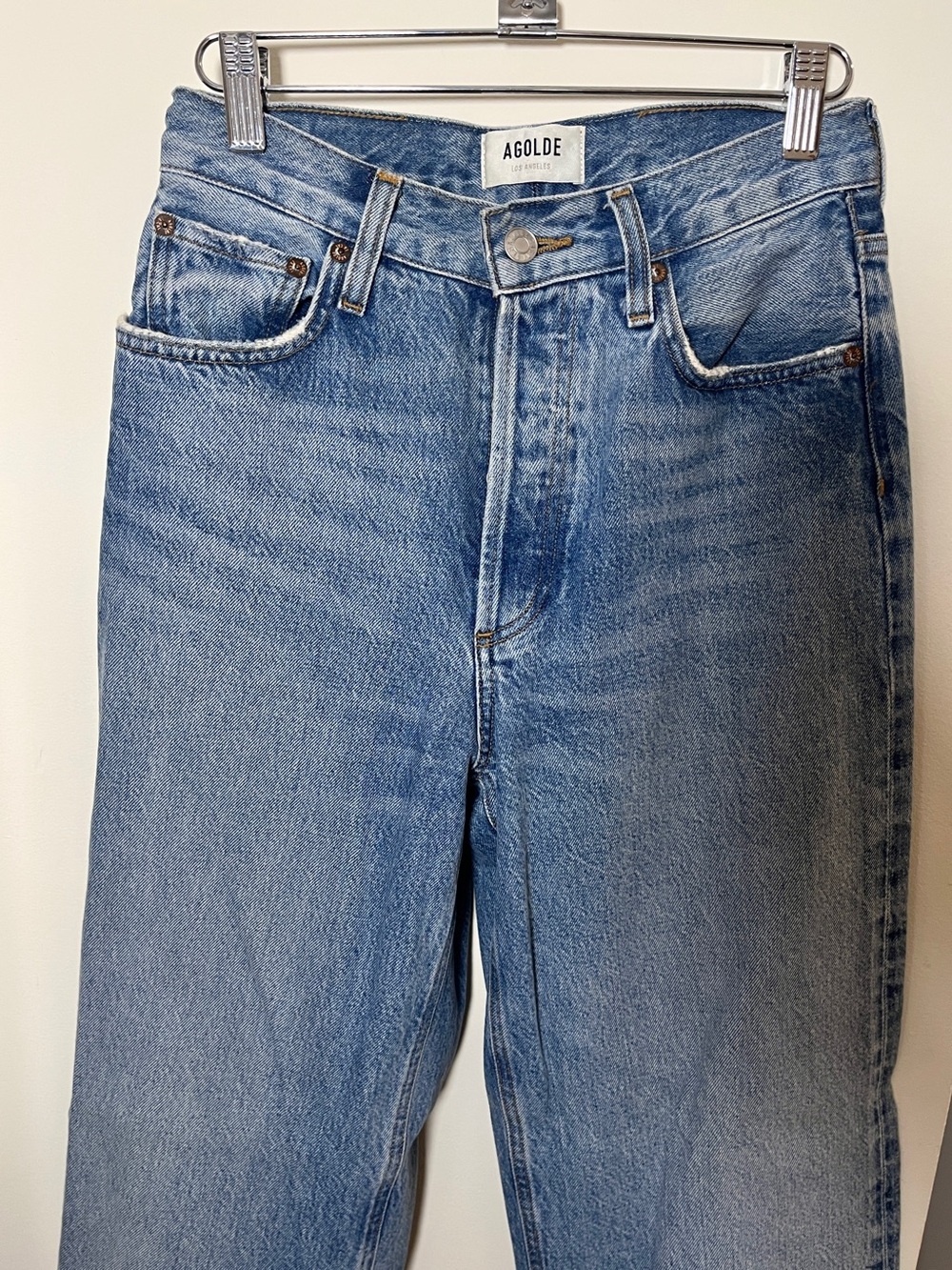 AGOLDE Wide Leg Jeans